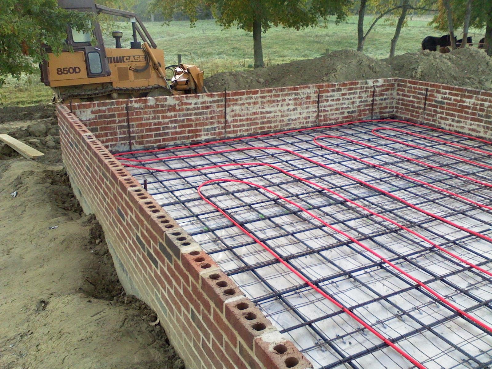 Concrete Barn Floor Installation in Ravenna, OH