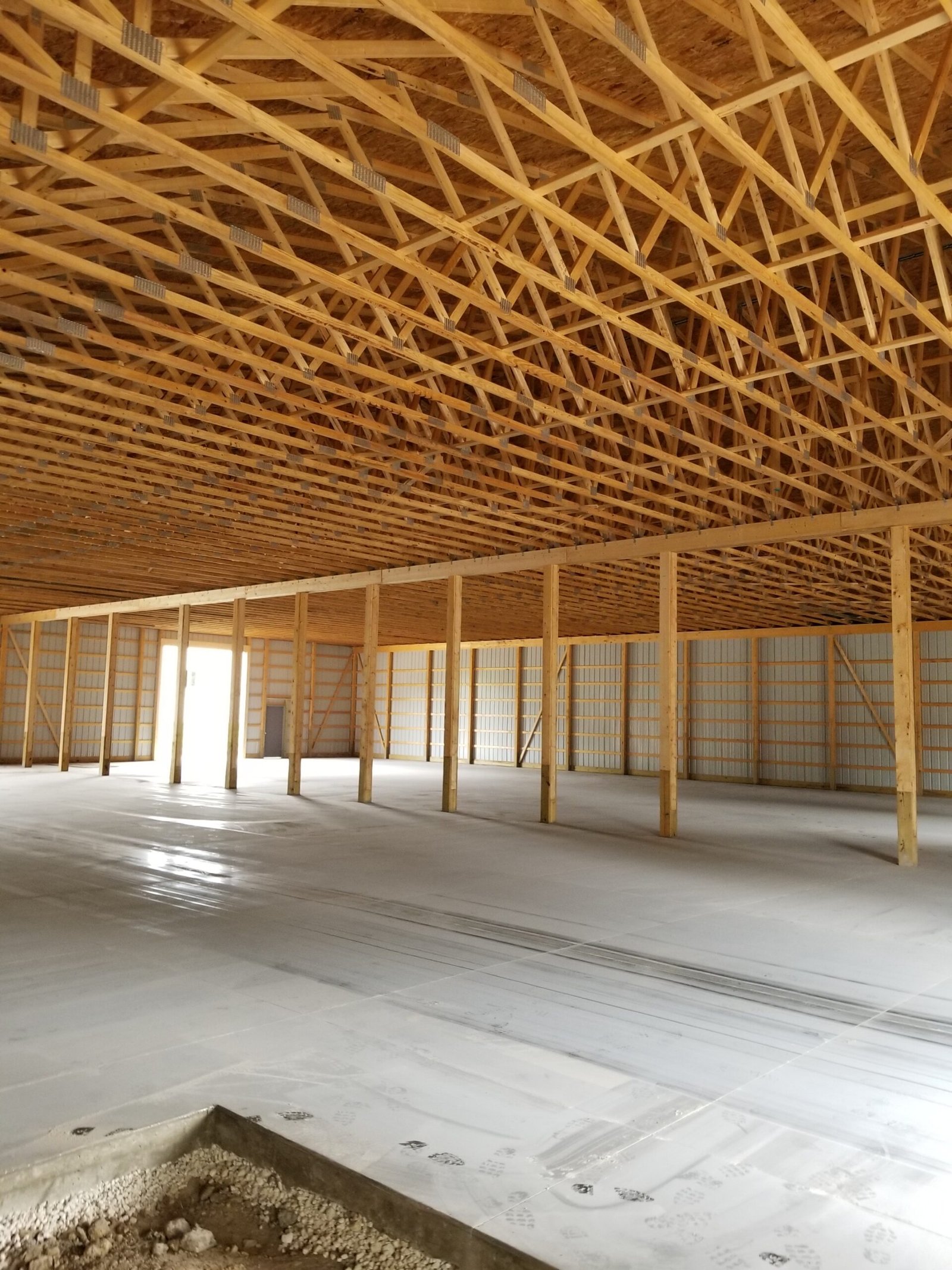 Concrete Barn Floor Installation in Ravenna, OH