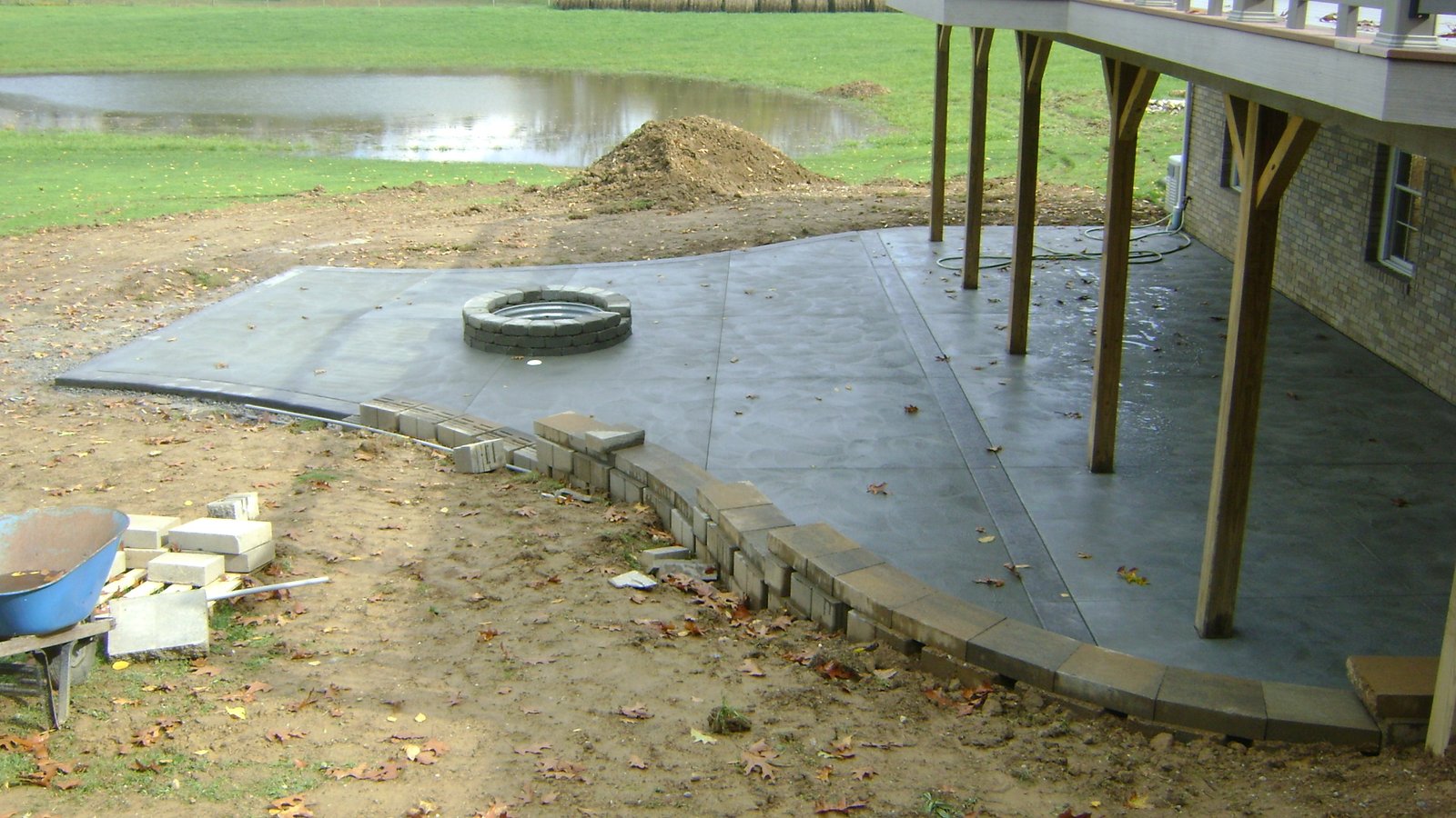 Concrete Barn Floor Installation in Ravenna, OH