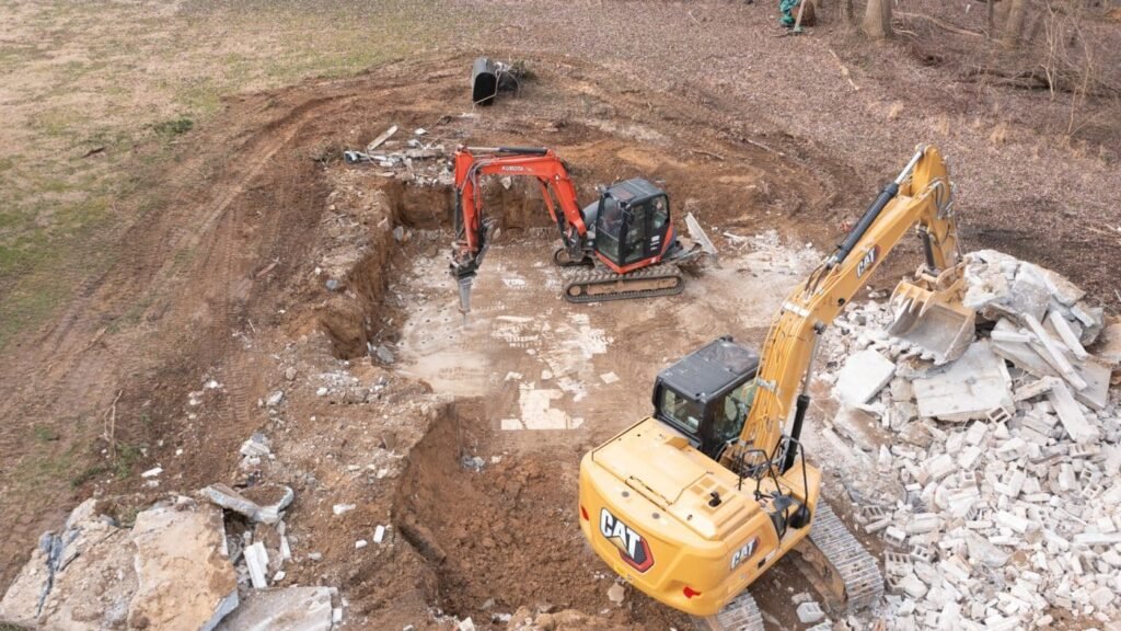 Excavation contractor for concrete work in Ravenna, OH